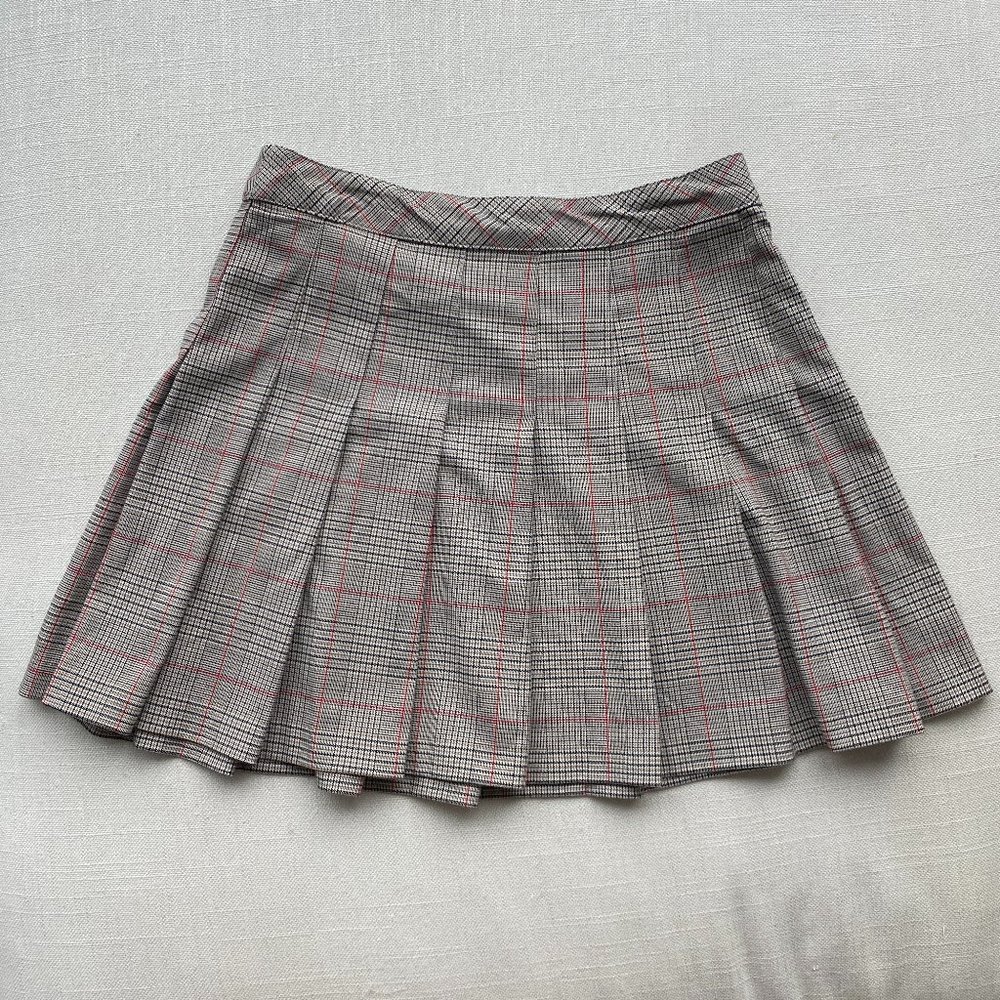 plaid tennis skirt